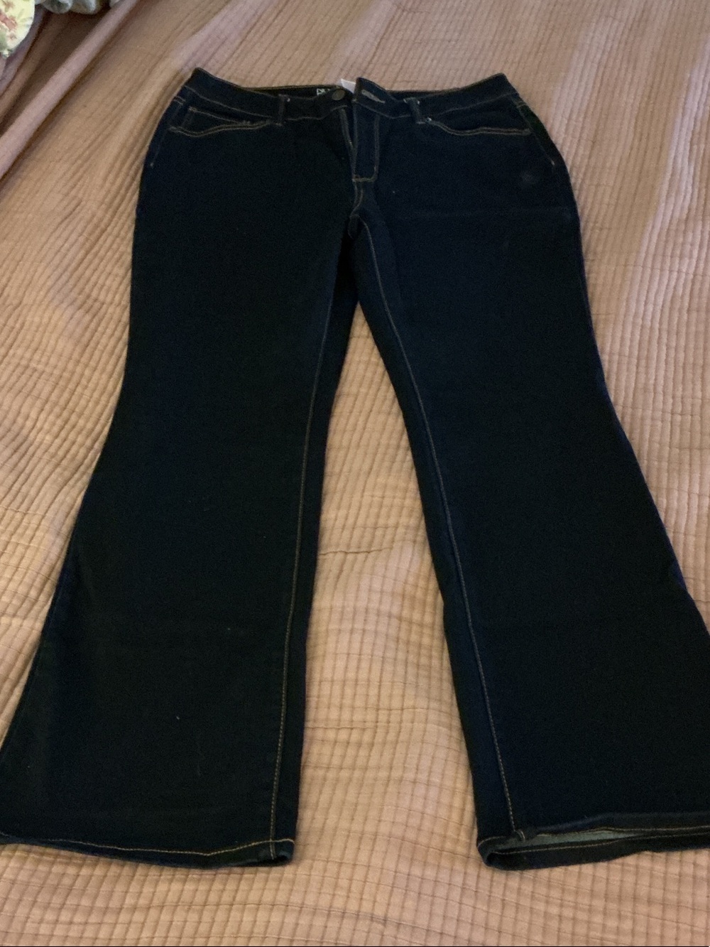 No Boundaries Dark Blue Flare Jeans